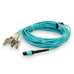 AddOn Networks ADD-MPO-4LC25M5OM4P InfiniBand/fibre optic cable 25 m 8x LC LOMM Aqua colour