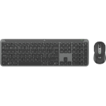 Logitech MK950 Signature for Business keyboard Mouse included RF Wireless + Bluetooth QWERTY Danish, Finnish, Norwegian, Swedish Graphite