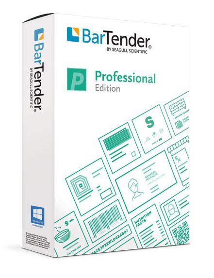 Seagull Seagull BarTender Professional. application license. 5 printer