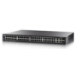 Cisco SG350-52P Gestionado L3 Gigabit Ethernet (10/100/1000) Energía sobre Ethernet (PoE) 1U Negro