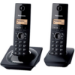 Panasonic KX-TG1712MEB teléfono Teléfono DECT Identificador de llamadas Negro