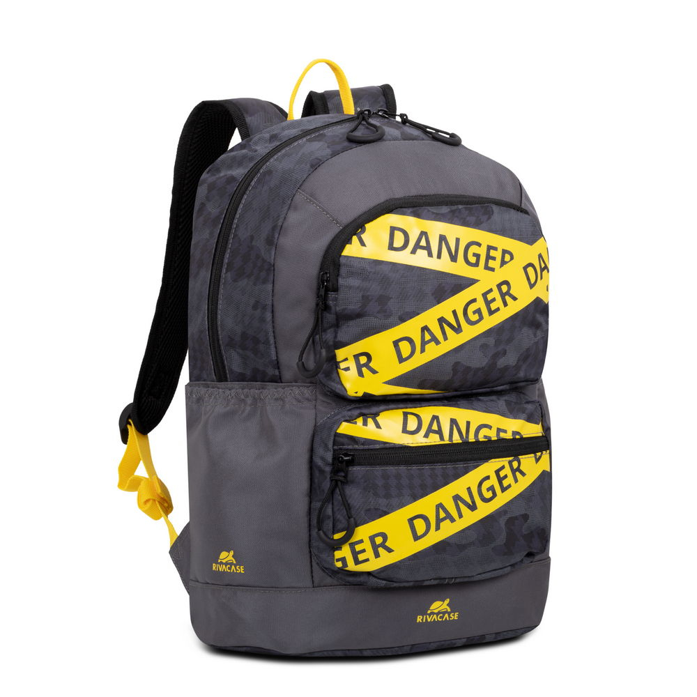 Image of Rivacase Erebus notebook case 33.8 cm (13.3") Backpack Camouflage,...