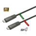 Vivolink PROUSBCMM8OP USB cable USB 3.2 Gen 2x2 8 m USB C Black