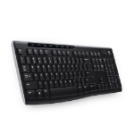 Logitech K270 keyboard RF Wireless Black