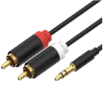 shiverpeaks FL31-34155 audio kabel 1,5 m 3.5mm 2 x RCA Zwart