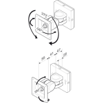 ROLINE LCD Monitor Wall Mount Kit 2 Joints