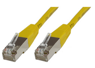 Image of Microconnect STP6015Y networking cable Yellow 1.5 m Cat6 F/UTP (FTP)
