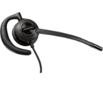 POLY EncorePro 530D with Quick Disconnect Discreet Digital Headset TAA Wired Ear-hook Calls/Music Black