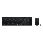Lenovo 4X31R64351 keyboard Mouse included Office RF Wireless + Bluetooth US English Black