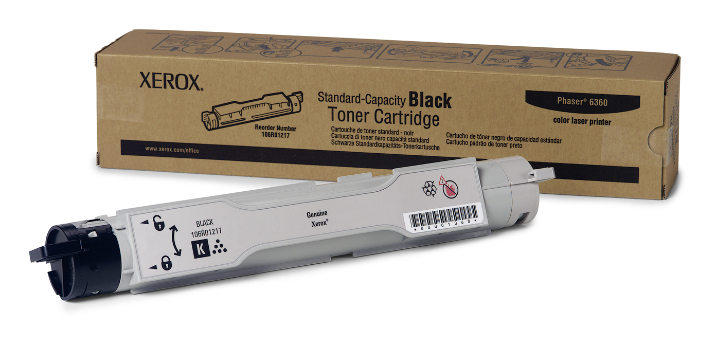 Xerox 106R01217 Toner black, 9K pages/5% for Xerox Phaser 6360