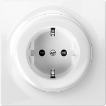 Fibaro Walli N socket-outlet Type F White