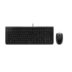 CHERRY DC 2000 Ensemble Clavier & Souris filaires, noir, USB, AZERTY - FR