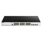 D-Link DGS-1210-28P/ME/B network switch Managed L2/L3 Gigabit Ethernet (10/100/1000) Power over Ethernet (PoE) 1U