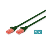 Digitus DK-1617-050-G-10 netwerkkabel Groen 5 m Cat6 U/UTP (UTP)