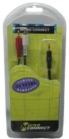 Microconnect 3.5mm - 2xRCA (5m) audio cable Black