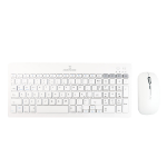 Perfect Choice PC-201380 teclado Ratón incluido Universal RF inalámbrico + bluetooth Blanco
