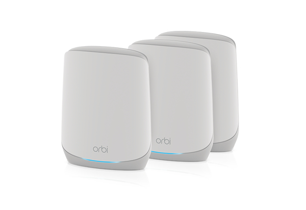 Image of NETGEAR Orbi RBK763S Tri-band (2.4 GHz / 5 GHz / 5 GHz) Wi-Fi 6...