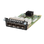 HPE Aruba Networking 3810M/2930M 4-port 100M/1G/10G SFP+ MACsec Module network switch module