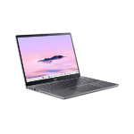 Acer Chromebook Plus 514 CBE594-2-TCO-340Q Intel Core 3 100U 35.6 cm (14") WUXGA 8 GB LPDDR5x-SDRAM 256 GB SSD Wi-Fi 7 (802.11be) ChromeOS Grey