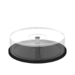 MediaRange BOX41 optical disc case Spindle case 25 discs Transparent