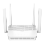 Cudy Router AX3000 Dual Band 2.5G Wi-Fi 6 Mesh VPN WR3000H