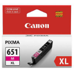 CANON CLI651XLM INKJET CARTRIDGE HIGH YIELD MAGENTA