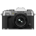 Fujifilm X-T50 Mirrorless Digital Camera - Silver - Camera + 15-45mm Lens