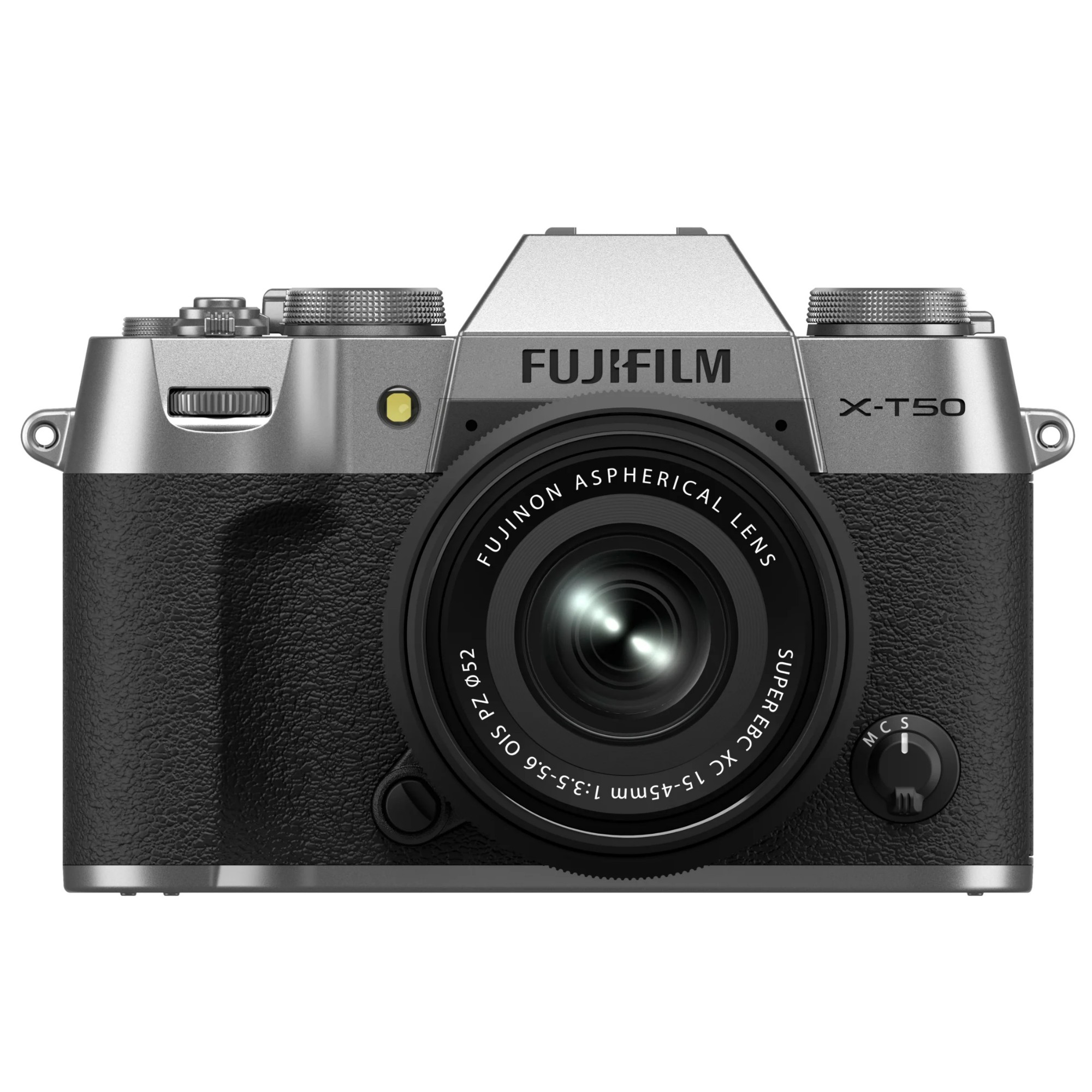 Photos - Other for Computer Fujifilm X-T50 Mirrorless Digital Camera - Silver - Camera + 15-45mm L 168 