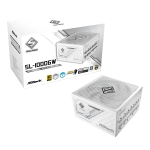 Asrock SL-1000GW Steel Legend power supply unit 1000 W 20+4 pin ATX ATX White