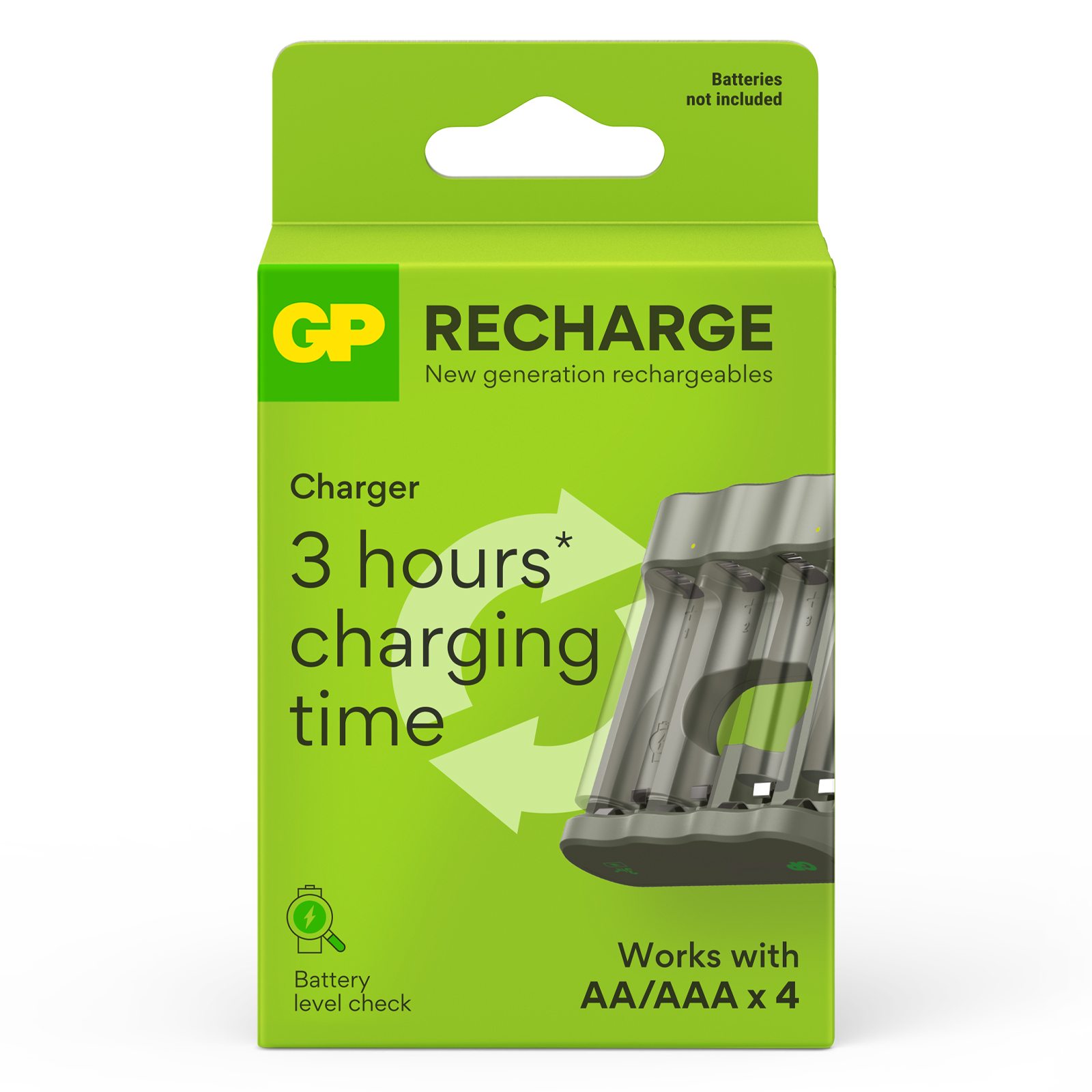 GP Batteries GP Recharge B441 AA / AAA USB Battery Charger
