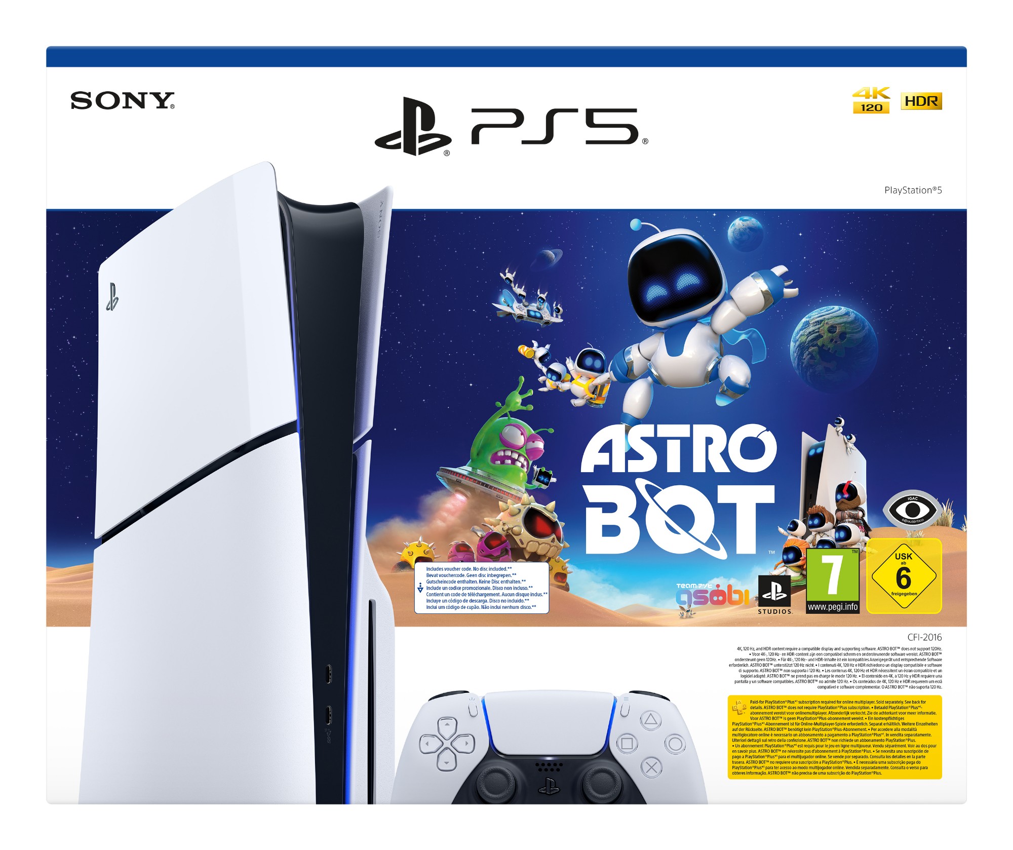 1000044323 SONY PlayStation 5 Slim 1TB Astro Bot Bundle wei