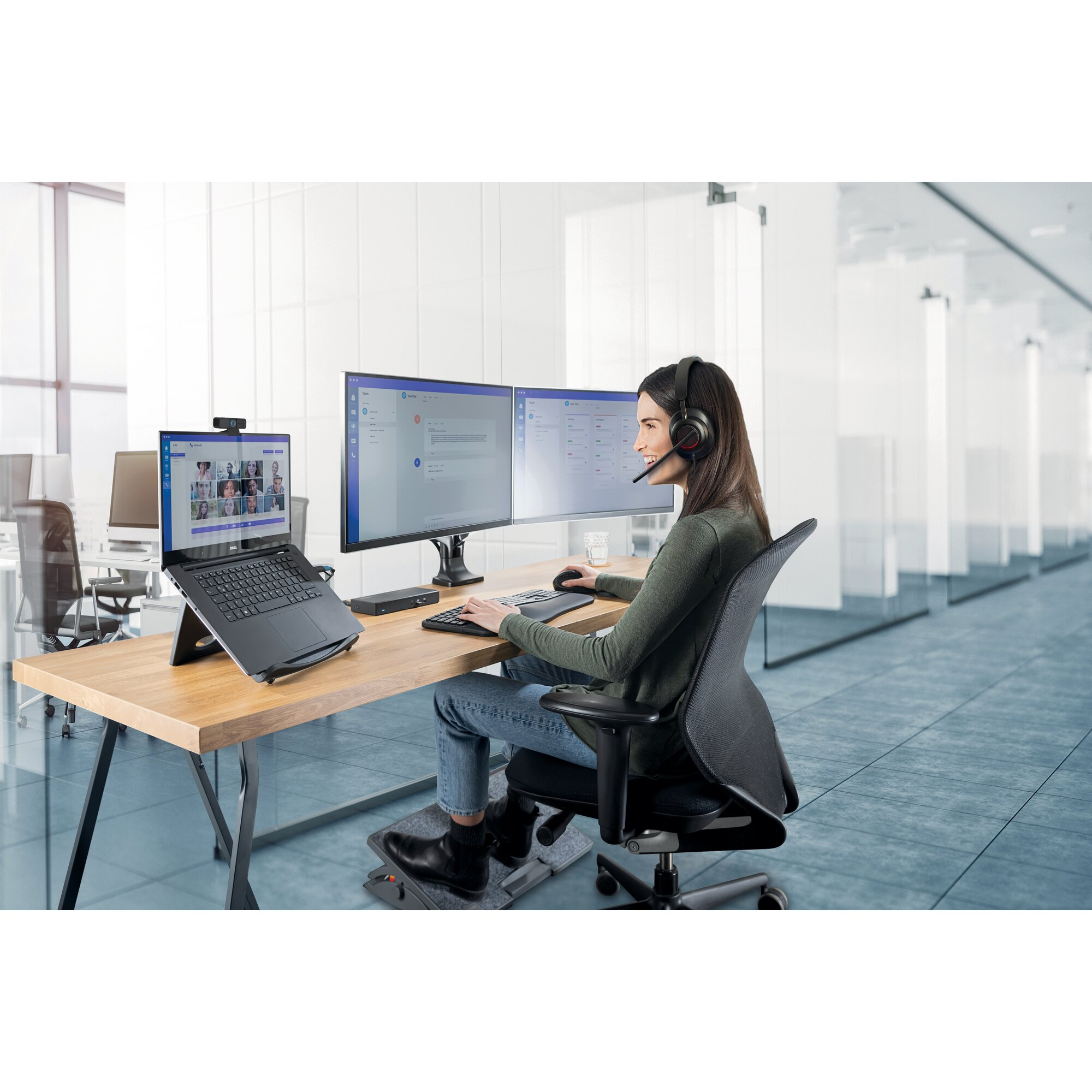 Kensington SmartFit Easy Riser Laptop Stand Black K52788WW
