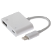 Maplin Lightning Connector to USB-A 3.0 +  Lightning Charge Port Camera Adapter