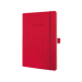 Sigel Conceptum writing notebook A5 194 sheets Red