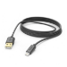 Hama 00201582 lightning cable 3 m Black