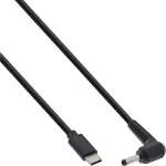 InLine USB-C to BenQ/ASUS Notebook (round/small) charging cable, 2m