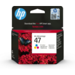 HP 47 Tri-color Original Cartridge