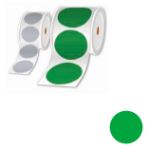 Brother LTZ17050FPEL self-adhesive label Circle Green