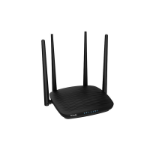 Tenda AC5 1200MBPS DUAL-BAND ROUTER wireless router Fast Ethernet Dual-band (2.4 GHz / 5 GHz) Black