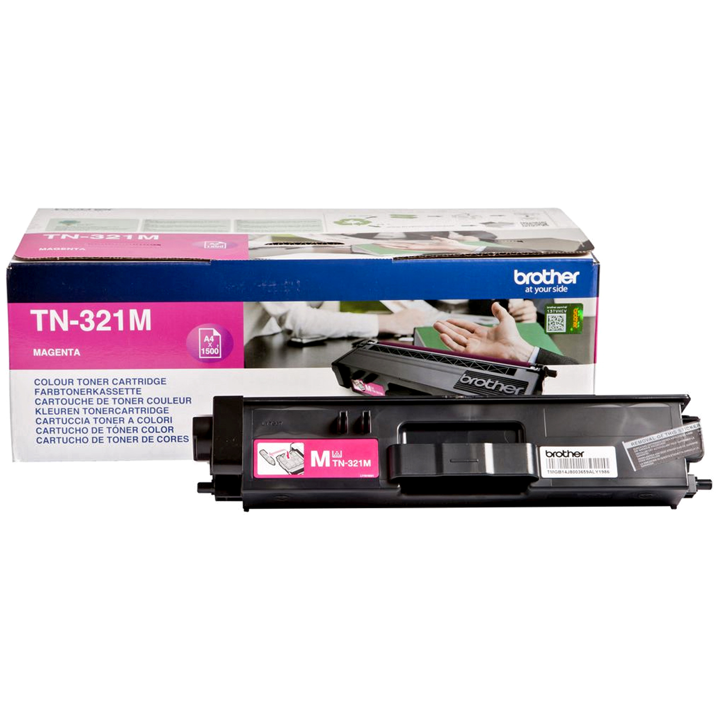 Image of Brother TN-321M Toner-kit magenta, 1.5K pages ISO/IEC 19798 for...