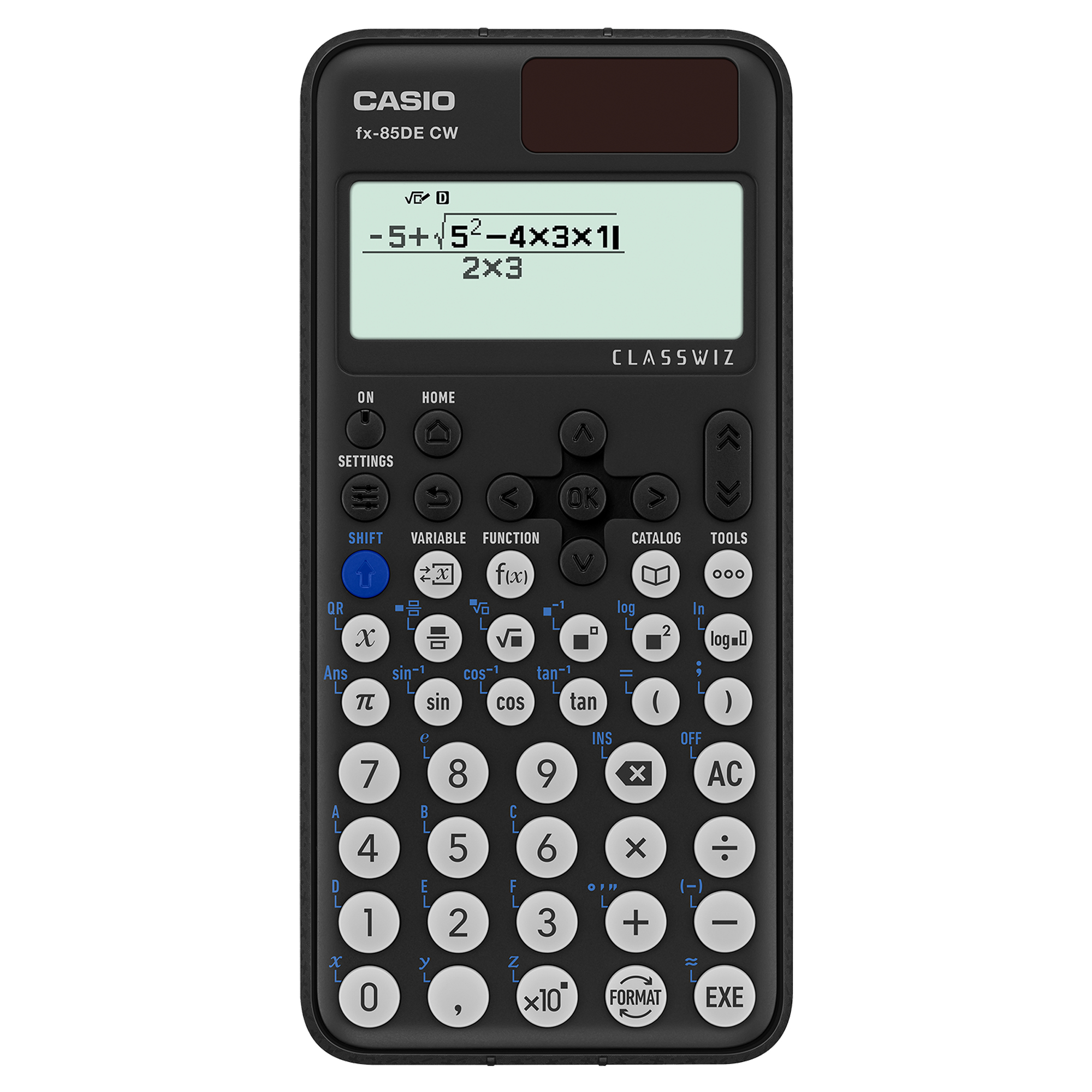 Image of Casio FX-85DE CW calculator Pocket Scientific Black