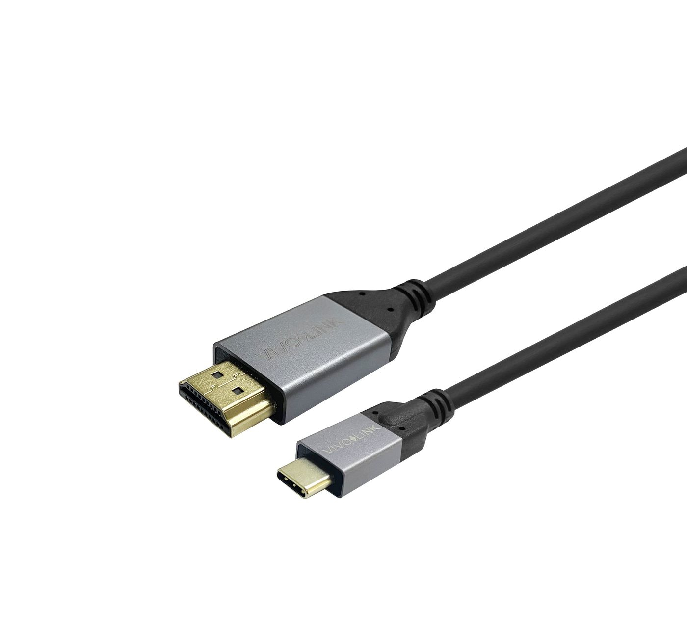 Photos - Cable (video, audio, USB) Vivolink PROUSBCHDMIMM7.5 cable gender changer USB C HDMI Black 