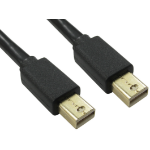 Cables Direct Mini DisplayPort, 1m Black