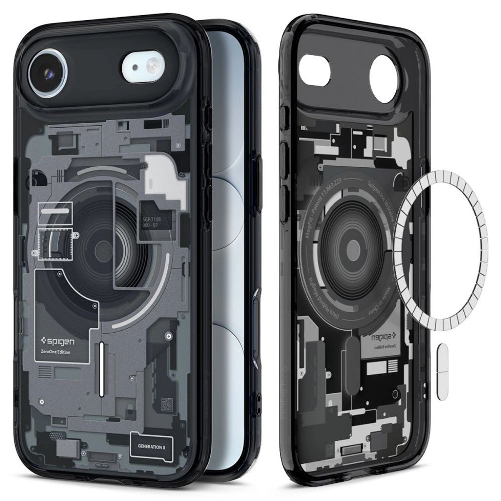 EU Product - Ultra Hybrid MagSafe Zero One Case for iPhone Air - black thumbnail