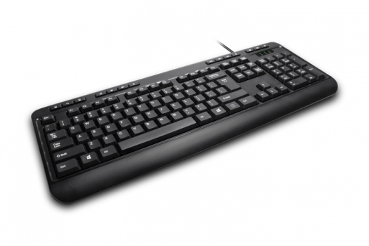Image of Adesso AKB-132UB keyboard USB QWERTY English Black