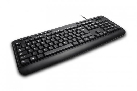 Adesso AKB-132UB keyboard USB QWERTY English Black