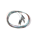 4Cabling Fibre Pigtail ST OS1/ OS2 Singlemode 2m - 6 Pack Rainbow