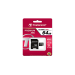 Transcend microSDXC/SDHC Class 10 64GB with Adapter