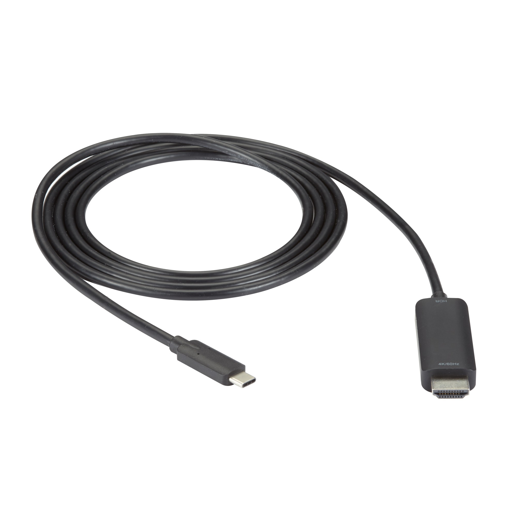 VA-USBC31-HDR4K-006 BLACK BOX USB-C ADAPTER CABLE - USB-C TO HDMI 2.0 ACTIVE ADAPTER, 4K60, HDR, HDCP 2.2, DP