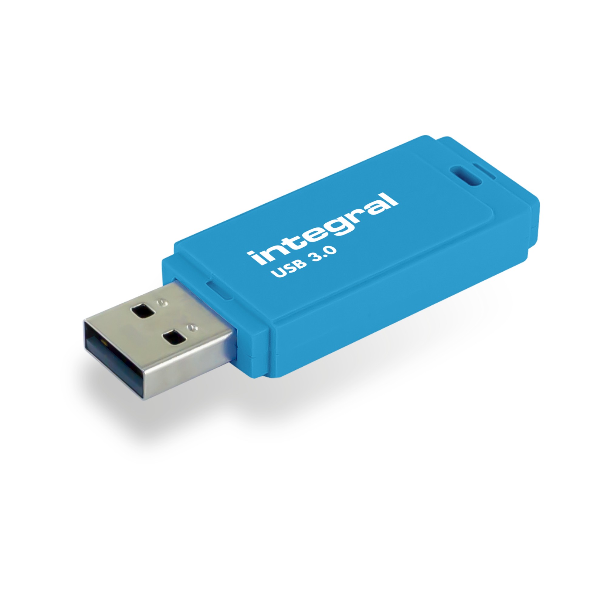Image of Integral 64GB USB3.0 DRIVE NEON BLUE UP TO R-100 W-30 MBS